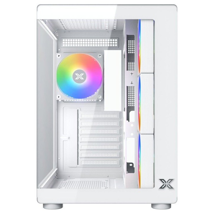 Boîtier PC - XIGMATEK - Aqua Compact AIR Arctic - Blanc - Cube - Format ATX Boîtier PC - XIGMATEK - Aqua Compact AIR Arctic - Blanc - Cube - Format ATX