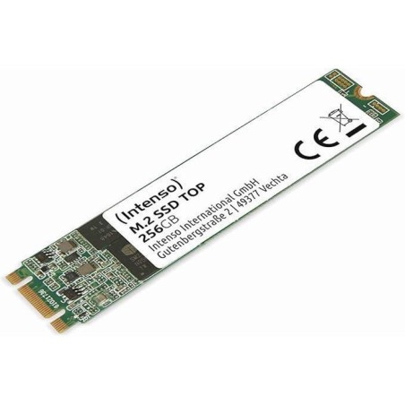 INTENSO - Top - SSD Interne - 256 Go - M.2 SATA III 6 Gb/s - Vitesse d