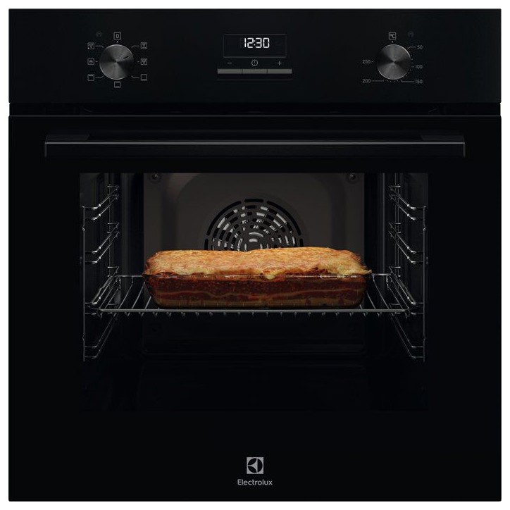 Four encastrable - Catalyse - ELECTROLUX - LOH3C00BK - Noir - Métal - 598x594x567 mm Four encastrable - Catalyse - ELECTROLUX - LOH3C00BK - Noir - Métal - 598x594x567 mm