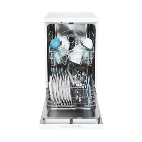 Lave-vaisselle pose libre CANDY CF0C7SB0FW - 10 couverts - Connecté - L45cm - 47 dB - Blanc