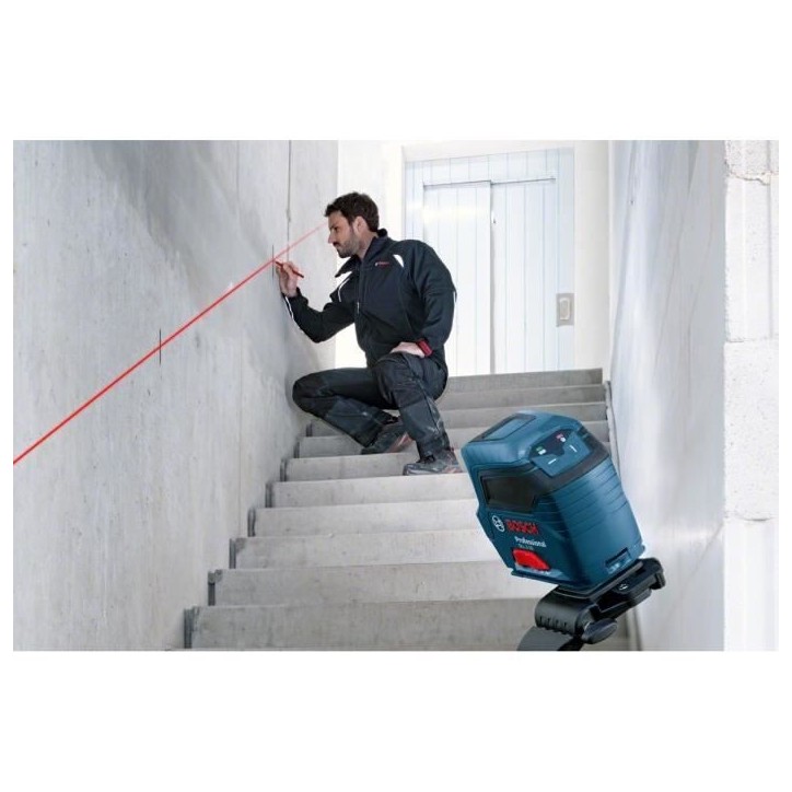 Laser ligne Bosch Professional GLL 2-10 - Portée de 10 metres - 0601063L00 Laser ligne Bosch Professional GLL 2-10 - Portée de 10 metres - 0601063L00