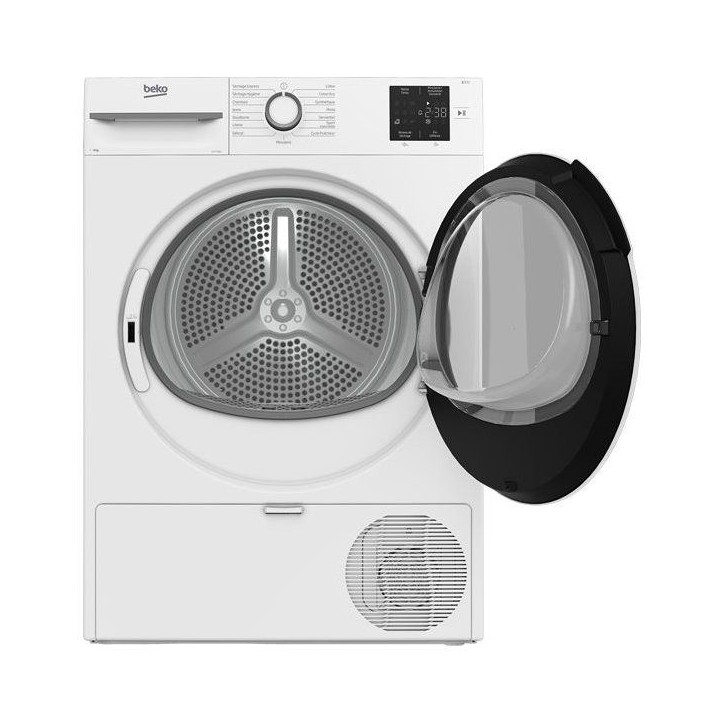 Seche-linge pompe a chaleur BEKO SLFT1912 Série bPRO500 - 9 kg - L60cm - Blanc Seche-linge pompe a chaleur BEKO SLFT1912 Série bPRO500 - 9 kg - L60cm - Blanc
