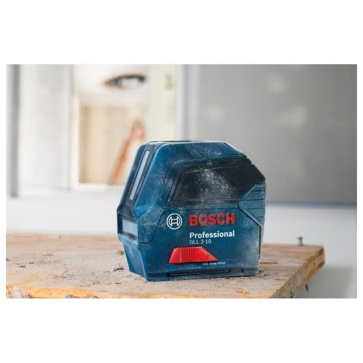 Laser ligne Bosch Professional GLL 2-10 - Portée de 10 metres - 0601063L00 Laser ligne Bosch Professional GLL 2-10 - Portée de 10 metres - 0601063L00