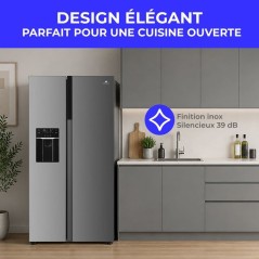 Réfrigérateur américain - CONTINENTAL EDISON - CERANF577NFIXD - 577