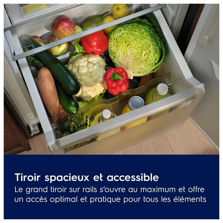 Congélateur armoire - ELECTROLUX - EUA7NE18S - 5 tiroirs - Froid No Frost Congélateur armoire - ELECTROLUX - EUA7NE18S - 5 tiroirs - Froid No Frost