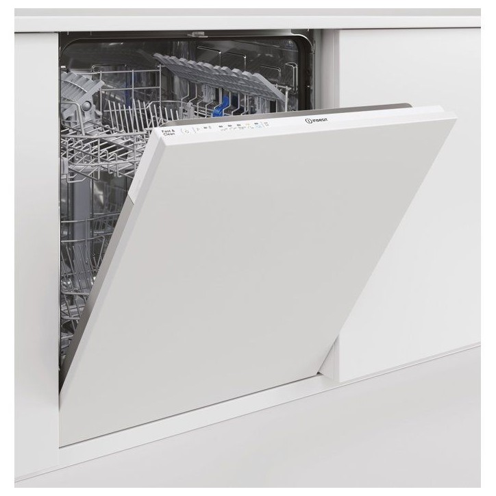 Lave-vaisselle tout encastrable INDESIT D2I HL326 S - 14 couverts - L60cm - 46 dB - Blanc Lave-vaisselle tout encastrable INDESIT D2I HL326 S - 14 couverts - L60cm - 46 dB - Blanc