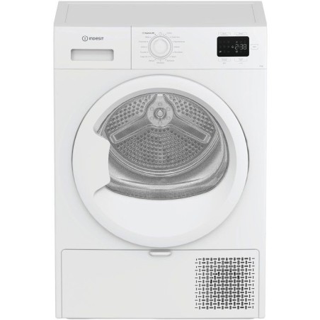 Seche-linge pompe a chaleur INDESIT CYSD83DWWFRX - 8 kg - Induction -