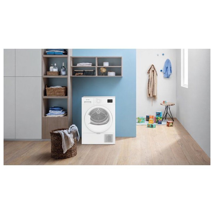 Seche-linge pompe a chaleur INDESIT CYSD83DWWFRX - 8 kg - Induction - L60cm - Classe D - Blanc Seche-linge pompe a chaleur INDESIT CYSD83DWWFRX - 8 kg - Induction - L60cm - Classe D - Blanc