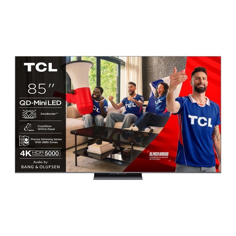 TCL 85C89K - TV QD-MiniLED 85 (215 cm) - 4K UHD 3840x2160 - 144 Hz - 5