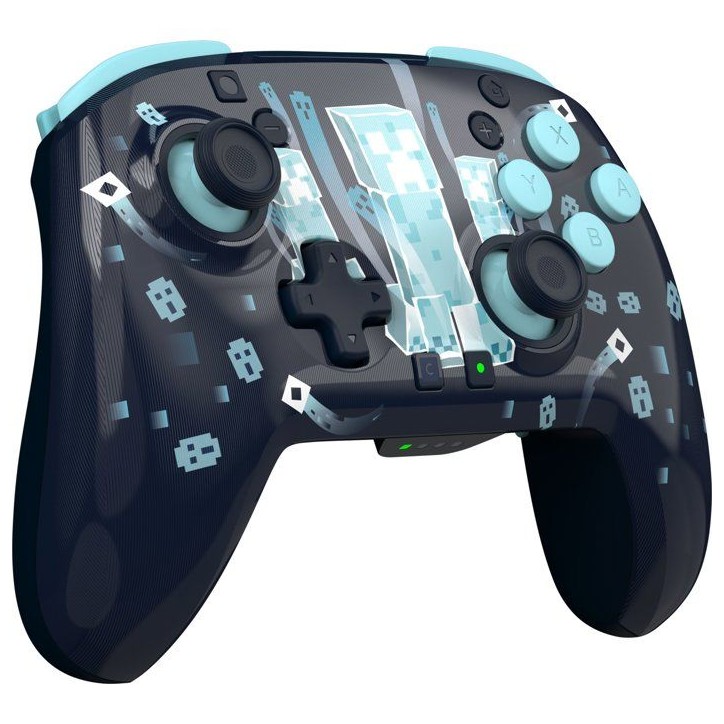 Manette de jeu sans fil - Nintendo Switch 2 - Rematch Minecraft Dungeons II - Sans fil - Design lenticulaire - Compatible Switch