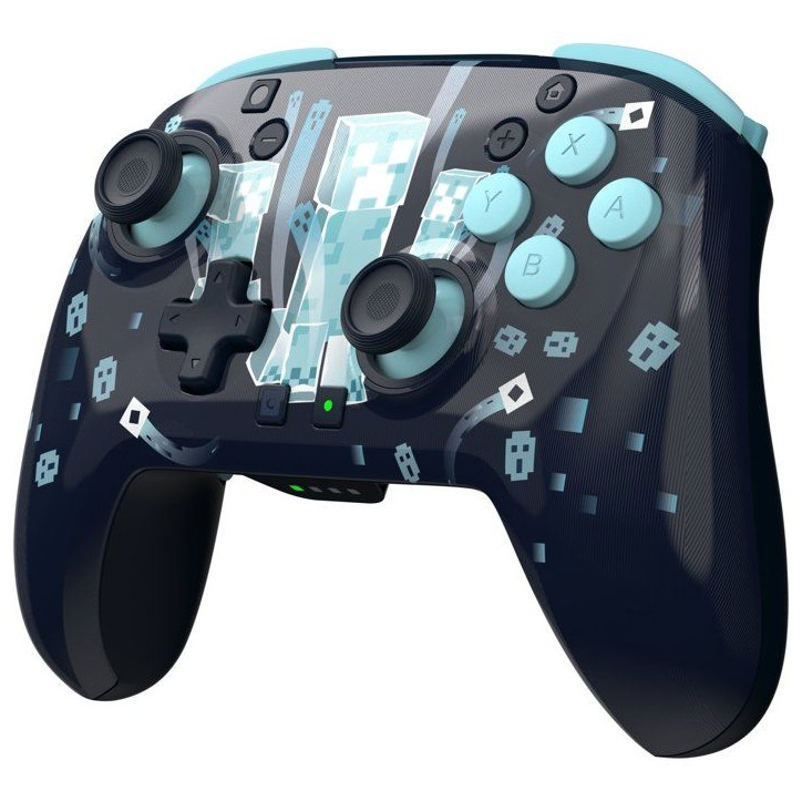 Manette de jeu sans fil - Nintendo Switch 2 - Rematch Minecraft Dungeons II - Sans fil - Design lenticulaire - Compatible Switch
