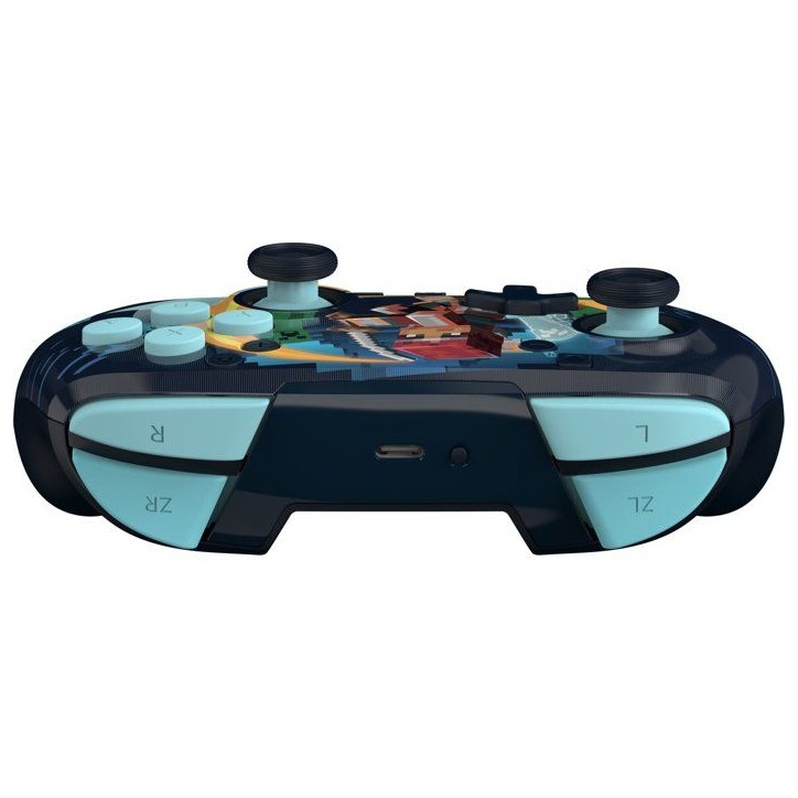 Manette de jeu sans fil - Nintendo Switch 2 - Rematch Minecraft Dungeons II - Sans fil - Design lenticulaire - Compatible Switch