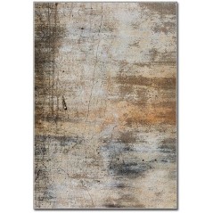 Tapis 120 x 180 cm - polyester - Hauteur de poil : 2 mm - Poids : 740
