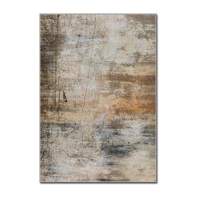 Tapis 120 x 180 cm - polyester - Hauteur de poil : 2 mm - Poids : 740