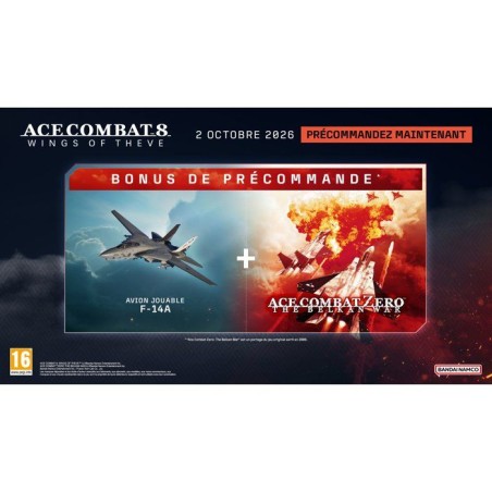ACE COMBAT 8: WINGS OF THEVE - Jeu PS5