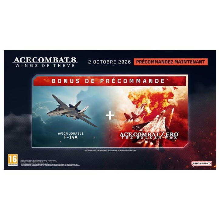 ACE COMBAT 8: WINGS OF THEVE - Jeu PS5