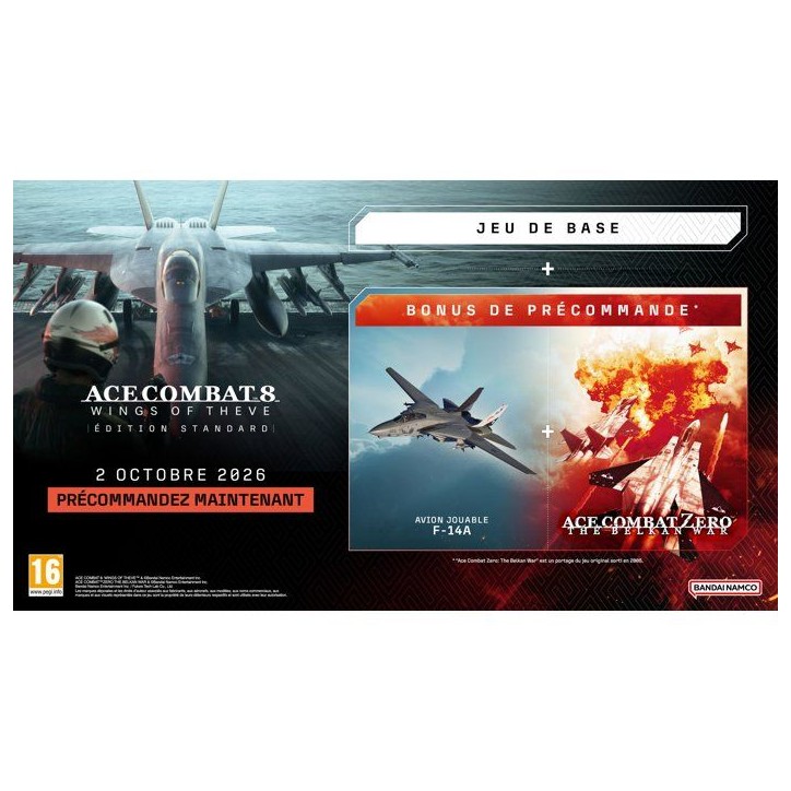 ACE COMBAT 8: WINGS OF THEVE - JEU PC ACE COMBAT 8: WINGS OF THEVE - JEU PC