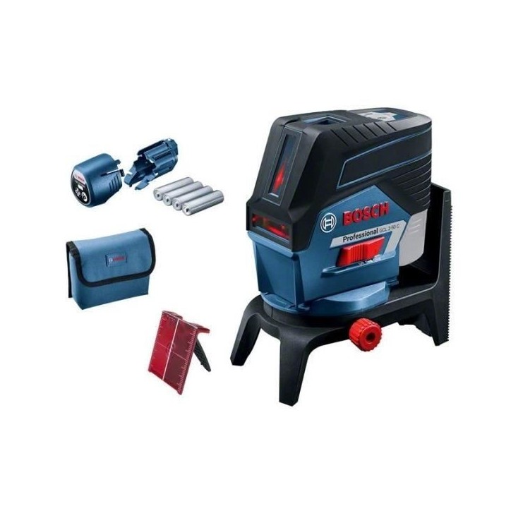 Laser ligne Bosch Professional GCL 2-50 C + RM2 (Version piles) Bluetooth - jusqu'a 20m - 0601066G00