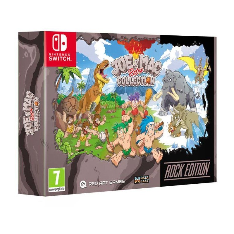 Joe & Mac: Retro Collection - Édition Rock - Jeu Switch