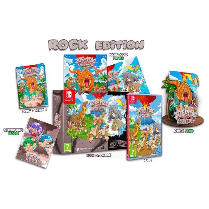 Joe & Mac: Retro Collection - Édition Rock - Jeu Switch Joe & Mac: Retro Collection - Édition Rock - Jeu Switch
