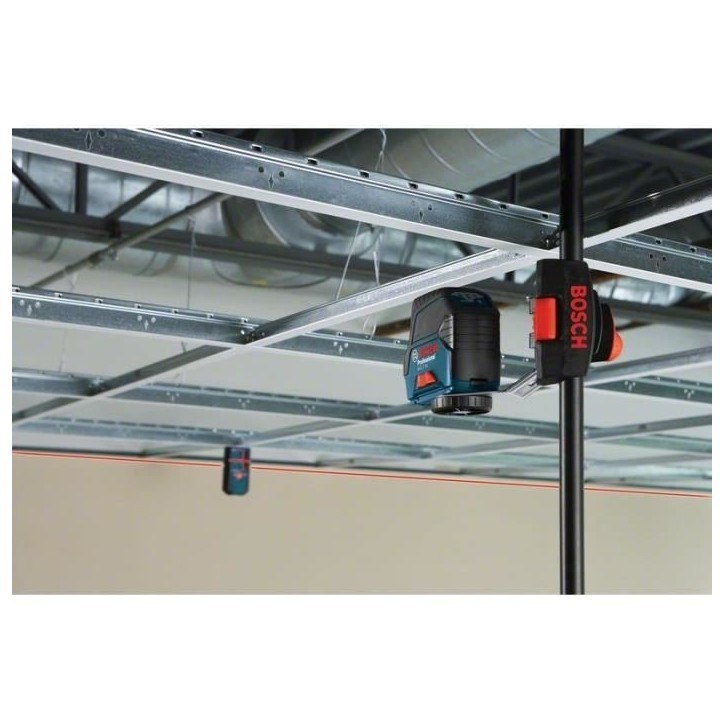 Laser ligne Bosch Professional GCL 2-50 C + RM2 (Version piles) Bluetooth - jusqu'a 20m - 0601066G00