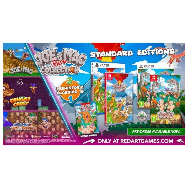 Joe & Mac: Retro Collection - Jeu Switch Joe & Mac: Retro Collection - Jeu Switch