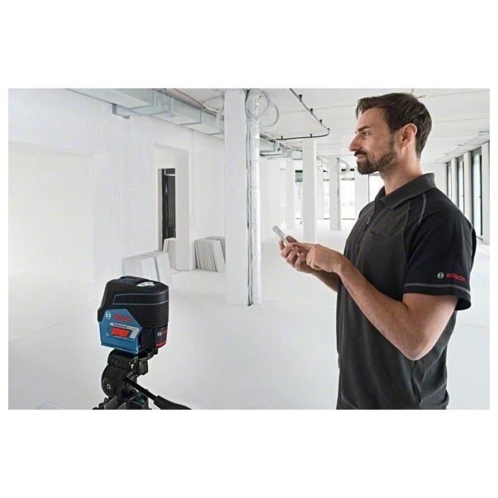 Laser ligne Bosch Professional GCL 2-50 C + RM2 (Version piles) Bluetooth - jusqu'a 20m - 0601066G00