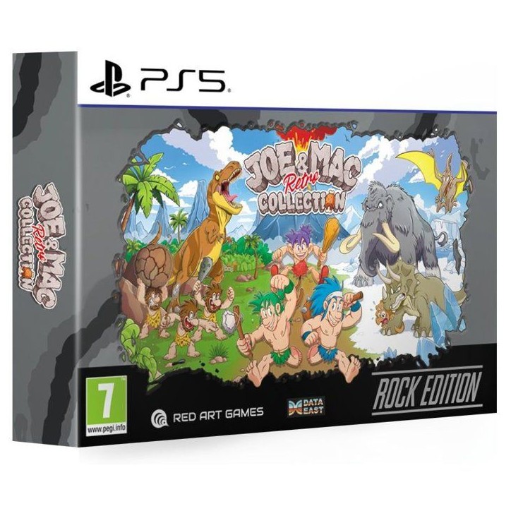 Joe & Mac: Retro Collection - Édition Rock - Jeu PS5 Joe & Mac: Retro Collection - Édition Rock - Jeu PS5