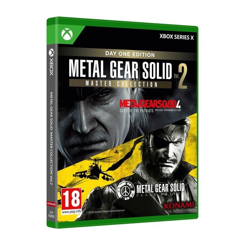 Metal Gear Solid Master Collection Vol. 2 - Day One Edition - Jeu Xbox