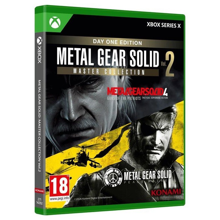 Metal Gear Solid Master Collection Vol. 2 - Day One Edition - Jeu Xbox Series X Metal Gear Solid Master Collection Vol. 2 - Day One Edition - Jeu Xbox Series X