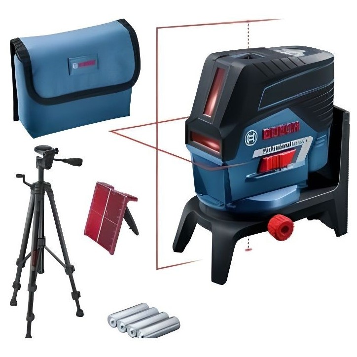 Laser ligne Bosch Professional GCL 2-50 C + RM 2 + BT 150 - 2 croix - 0601066G02 Laser ligne Bosch Professional GCL 2-50 C + RM 2 + BT 150 - 2 croix - 0601066G02