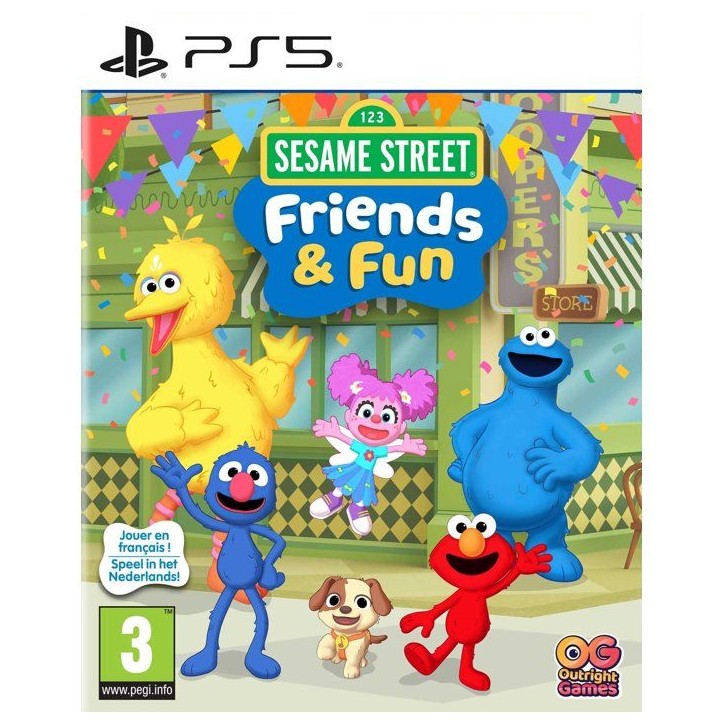 Sesame Street Friends & Fun - Jeu PS5 Sesame Street Friends & Fun - Jeu PS5