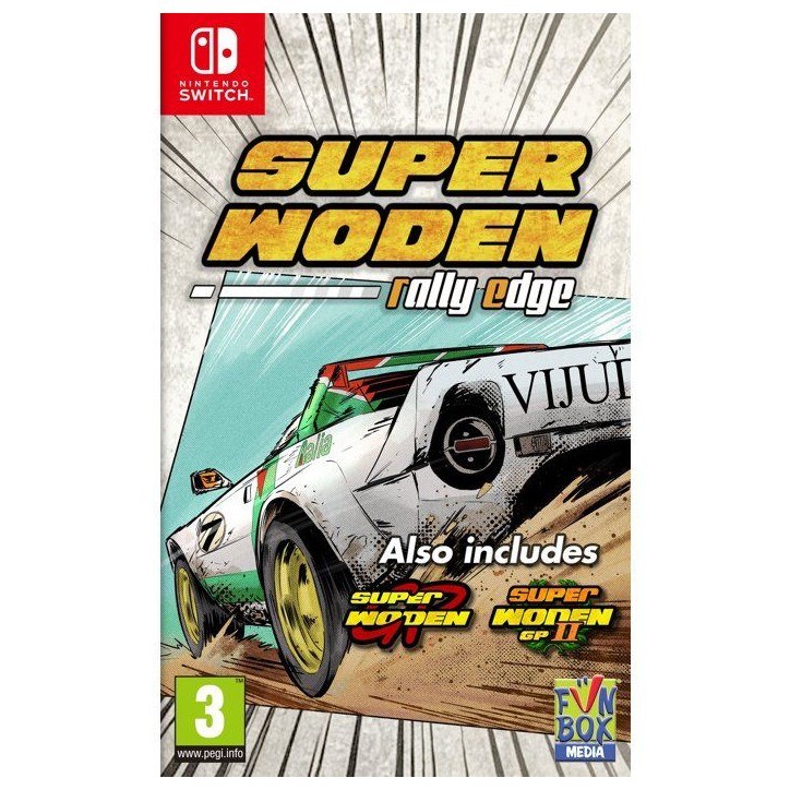 Super Woden Rally Edge - Jeu Switch Super Woden Rally Edge - Jeu Switch