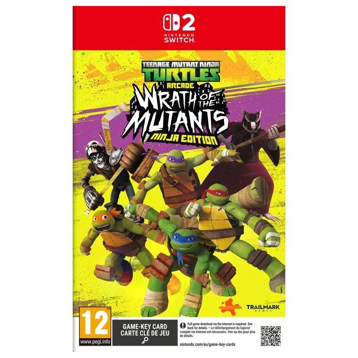 TMNT Arcade: Wrath of the Mutants - Édition Ninja - Jeu Switch 2 TMNT Arcade: Wrath of the Mutants - Édition Ninja - Jeu Switch 2