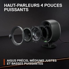 Enceintes d'ordinateur - STEELSERIES - Arena 3 - 4 pouces