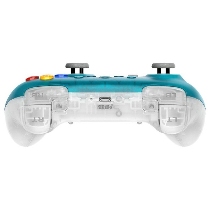 Manette de jeu - Nintendo Switch - 8BitDo Ultimate 2 Wireless - 2.4G - Bleu transparent Manette de jeu - Nintendo Switch - 8BitDo Ultimate 2 Wireless - 2.4G - Bleu transparent