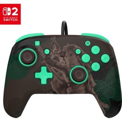 Manette de gaming Nintendo Switch 2 Rematch filaire - The Legend of Ze