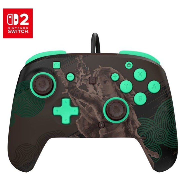 Manette de gaming Nintendo Switch 2 Rematch filaire - The Legend of Zelda