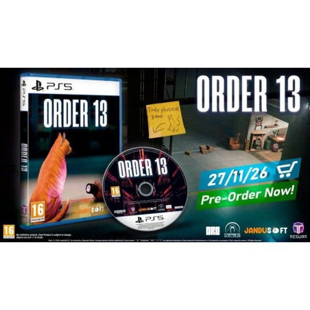 Order 13 - Jeu PS5