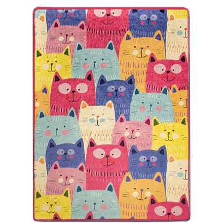 Tapis enfant 120 x 180 cm - Polyester - Hauteur poil : 8 mm - 700 gr/m