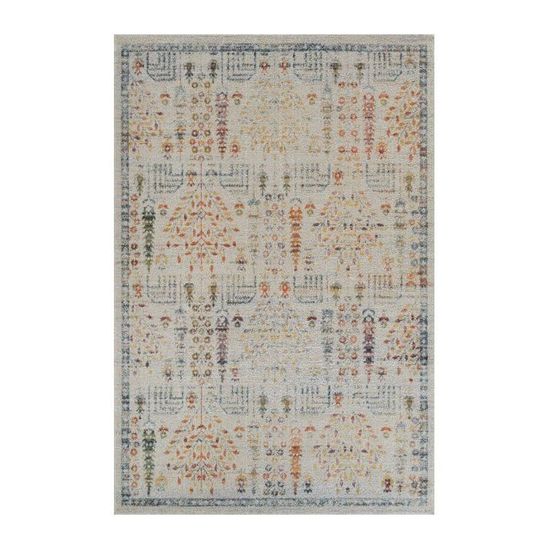 Tapis 120 x 180 cm - polypropylène/coton - Hauteur de poil : 6 mm - P