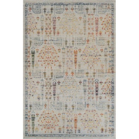 Tapis 120 x 180 cm - polypropylène/coton - Hauteur de poil : 6 mm - P