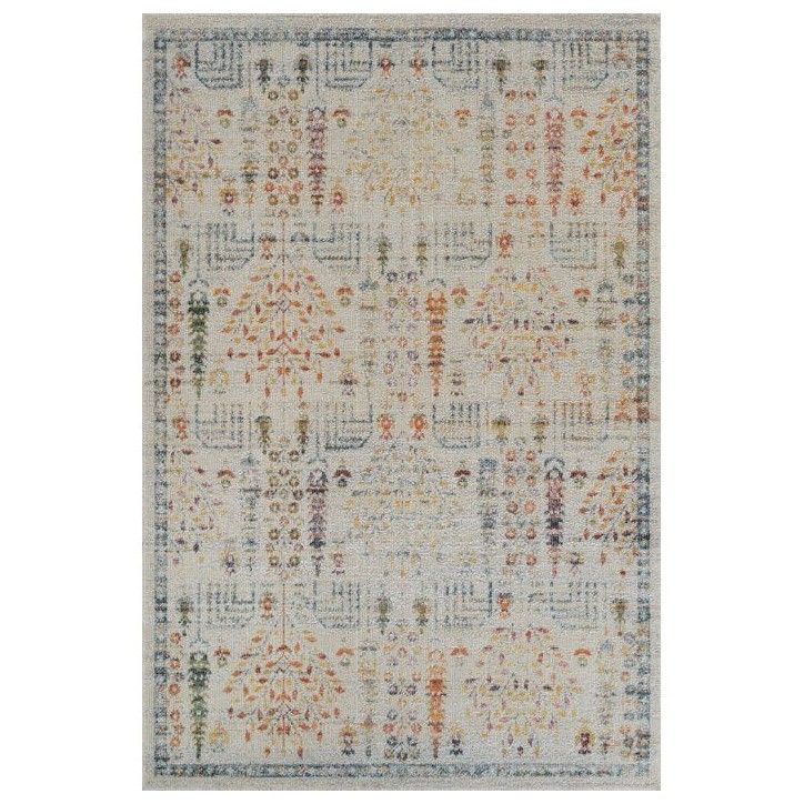 Tapis 120 x 180 cm - polypropylène/coton - Hauteur de poil : 6 mm - Poids : 1525 gr/m² - Non lavable en machine