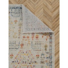 Tapis 120 x 180 cm - polypropylène/coton - Hauteur de poil : 6 mm - P