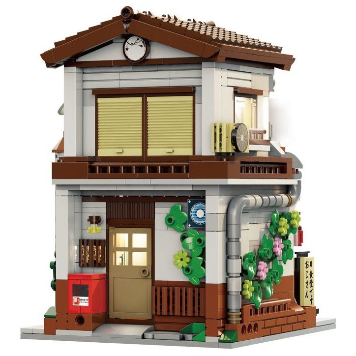 CADA Bâtiments - Jeu de construction - Cantine Japonaise - 861 pièces - Dès 14 ans - LED inclus CADA Bâtiments - Jeu de construction - Cantine Japonaise - 861 pièces - Dès 14 ans - LED inclus