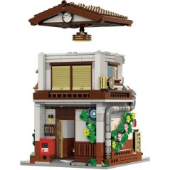 CADA Bâtiments - Jeu de construction - Cantine Japonaise - 861 pièce