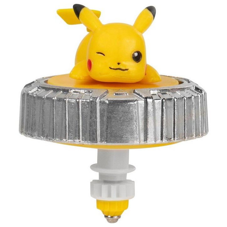 Arène de combat Pokémon - POKEMON - Pikachu et Mew - 2 toupies - 2 lanceurs