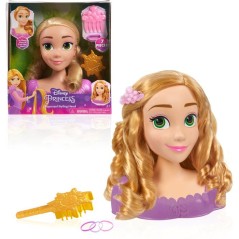 Tête à coiffer - DISNEY Princess - Raiponce - 6 accessoires - Dès 3