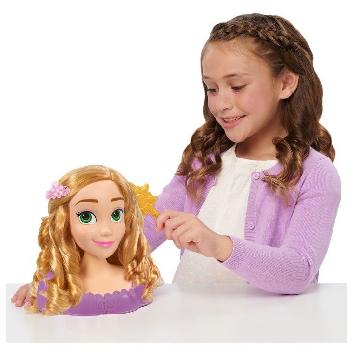 Tête à coiffer - DISNEY Princess - Raiponce - 6 accessoires - Dès 3 ans Tête à coiffer - DISNEY Princess - Raiponce - 6 accessoires - Dès 3 ans