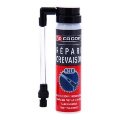 Répare-crevaison vélo - FACOM - 006092 - 75 ml - Répare et regonfle